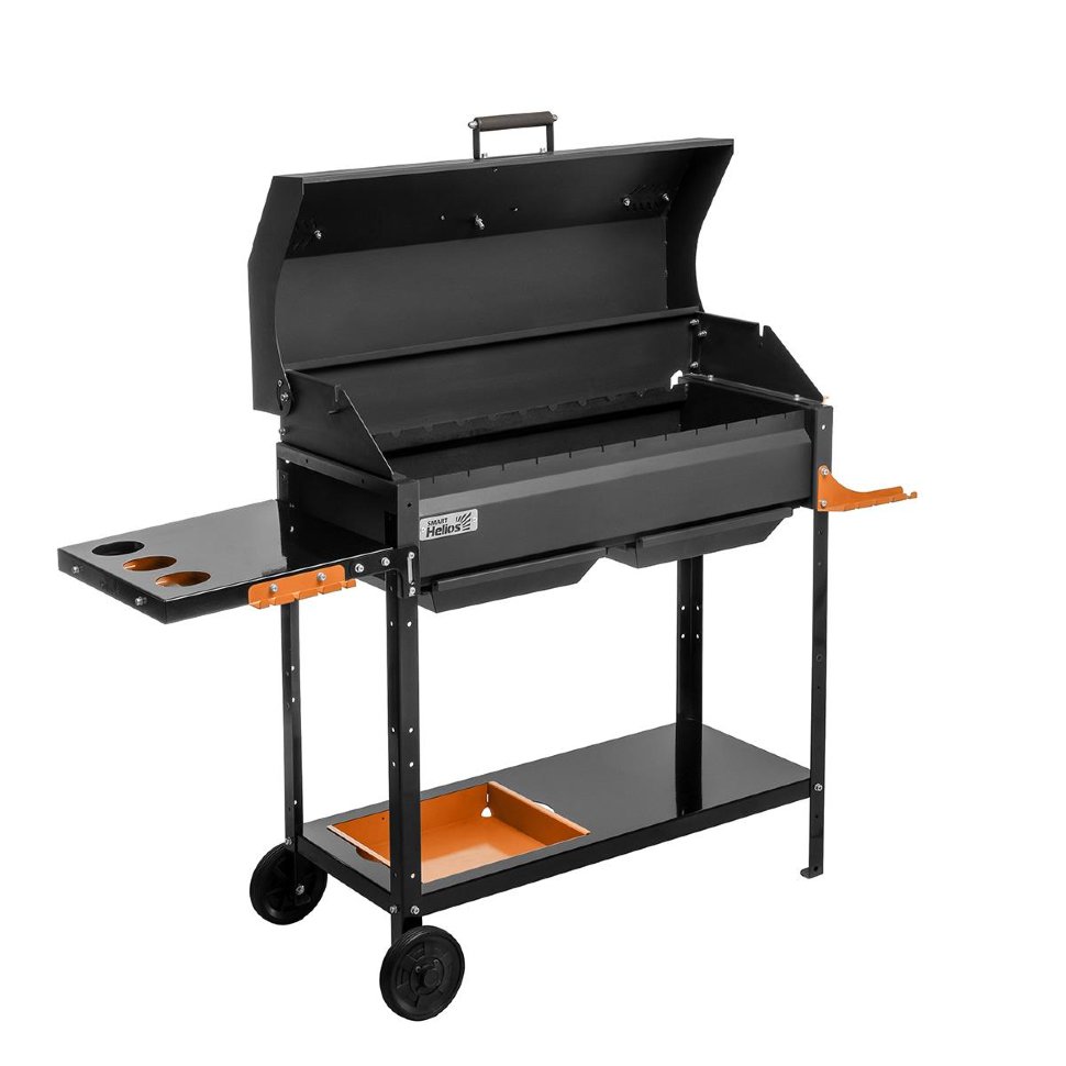 Мангал с крышкой Helios Smart-800 Премиум HS-GS-M803-P , 